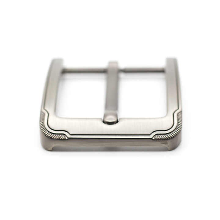 Wholesale Leather Craft Hardware Accessories Men's Belt Buckle 40 mm High Quality Simple Metal Buckle - 图片 3