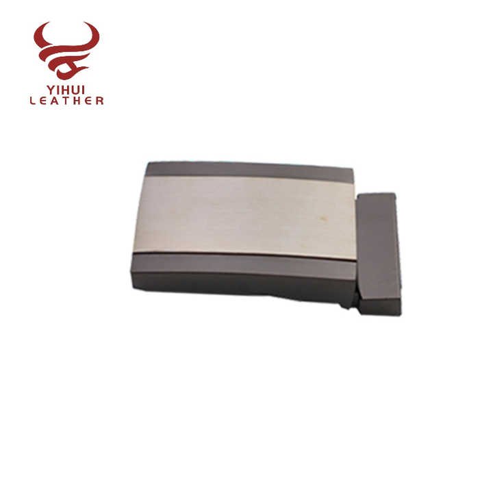 Custom logo Zinc Alloy Men's Belt Buckles Plain Plate Buckle With Teeth 25mm Side Belt Buckle for Leather Belts Men - 图片 4