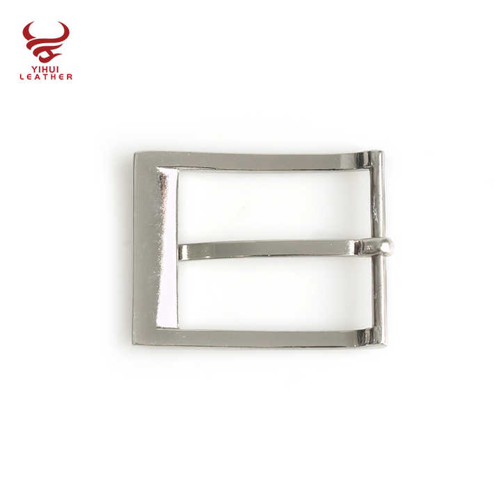 Custom Logo Simple Clip Reversible Pin Buckles Hardwares for Leather Belt Metal Alloy 35mm Prong Belt Buckle for Men - 图片 5