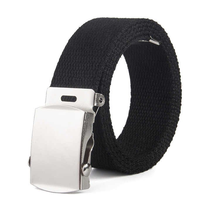 Wholesale 25mm Width Children's Belt Trend Fashion Kids Universal Pants Thickened Roll Buckle Canvas Belt Boys - 图片 5