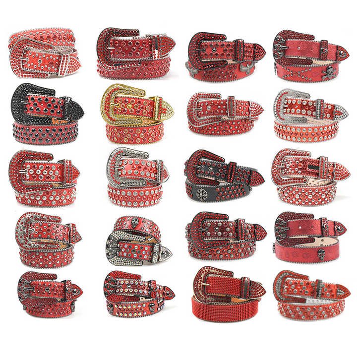 New Vintage Retro Circle Rivets Belt With Alloy Pin Buckle New Trendy Punk Goth Handmade Unisex Studded Metal Rivet Jeans Belts - 图片 6