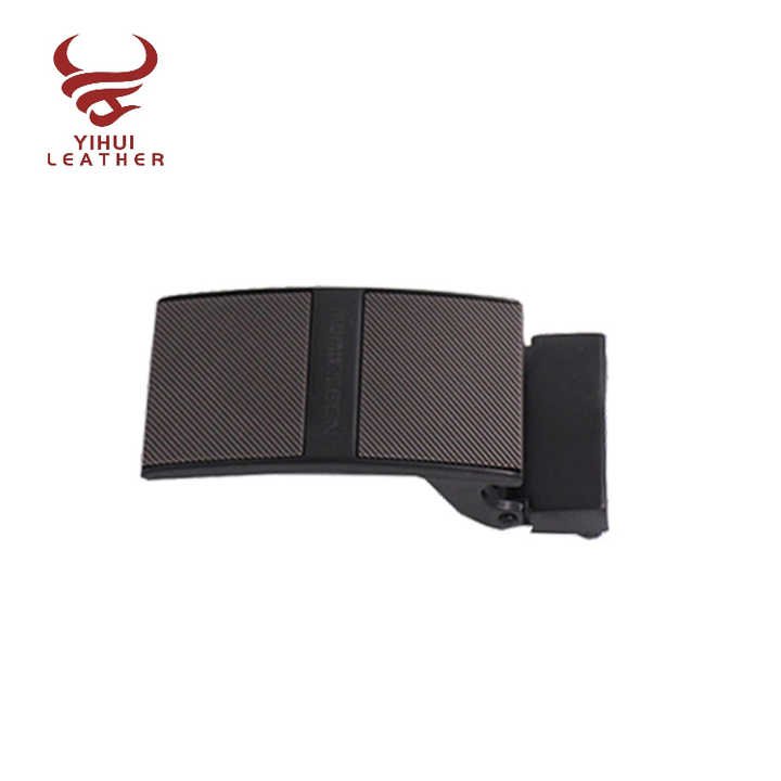 Custom logo Zinc Alloy Men's Belt Buckles Plain Plate Buckle With Teeth 25mm Side Belt Buckle for Leather Belts Men - 图片 2