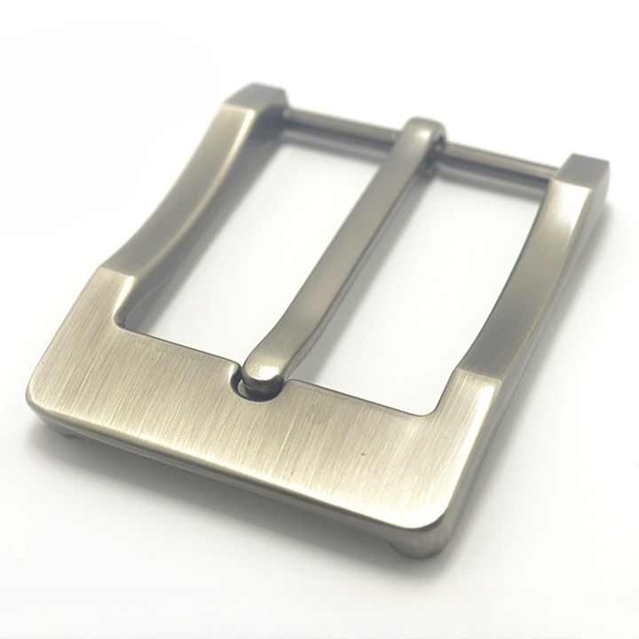 Wholesale Leather Craft Hardware Accessories Men's Belt Buckle 40 mm High Quality Simple Metal Buckle