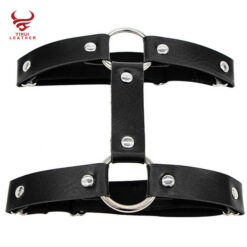 Fashion Punk Leg Harness Garter Belts Goth Ladies Bondage PU Sexy Chastity Belt Plus Size Garters Belt