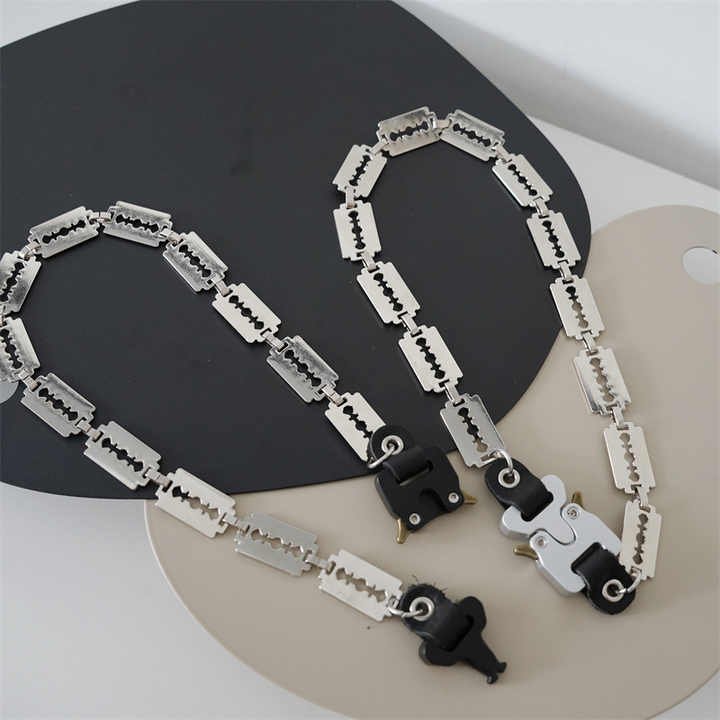 Hip Hop Multi Layer Wallet Chains Jeans Pants Chain Pocket Waist Belts Metal Chunky Bullet Jeans Pocket Chains Belt - 图片 2
