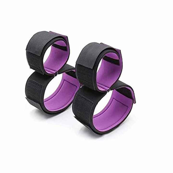 Adult SM Products BDSM Sex Toys Handcuffs Bondage Faux Leather Sexual Stimulation Flirting Leash Sexy Restraint for Couples - 图片 2