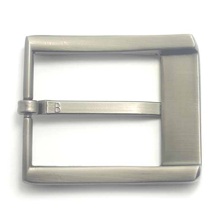 Wholesale Leather Craft Hardware Accessories Men's Belt Buckle 40 mm High Quality Simple Metal Buckle - 图片 2