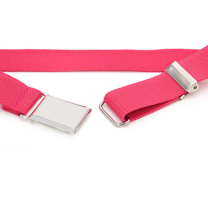 Hot Sale Clasp Elastic Strength Knitted Belts With Snaps Buckle for Kids Toddlers Adjustable Buckle School Belts for Kids - 图片 3