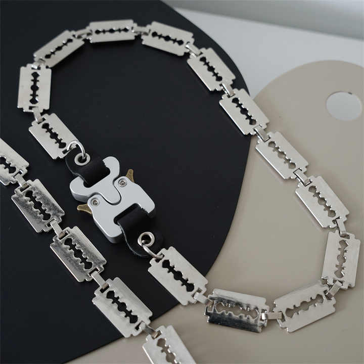 Hip Hop Multi Layer Wallet Chains Jeans Pants Chain Pocket Waist Belts Metal Chunky Bullet Jeans Pocket Chains Belt