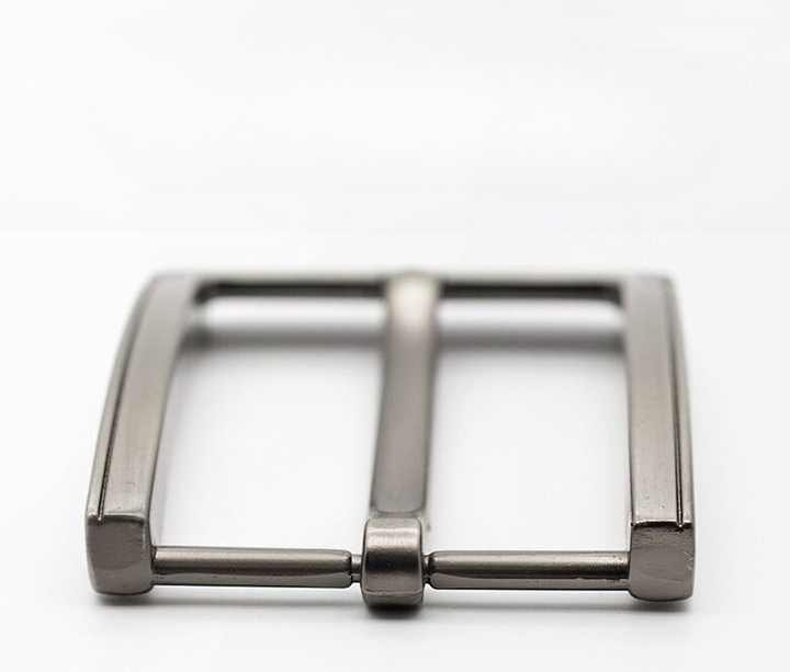 Wholesale Leather Craft Hardware Accessories Men's Belt Buckle 40 mm High Quality Simple Metal Buckle - 图片 5