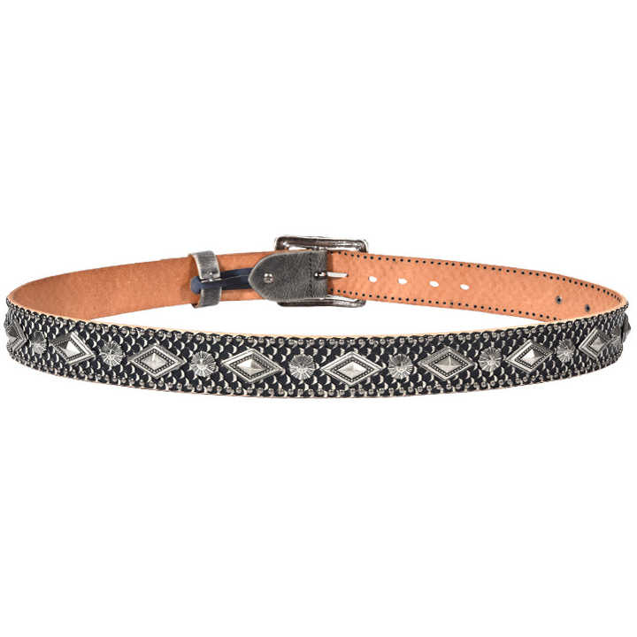 Leather Rivets Belts for Jeans Pants Fashion Studded Punk Ladies Belt Vintage Snake Pattern Genuine Leather Belt for Women - 图片 6