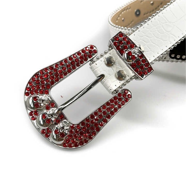 Fashion Vintage Faux Leather Belts for Jeans Pants Punk Accessories Gothic Handmade Studded Rivet Y2k Belts for Cowboys Cowgirls - 图片 3