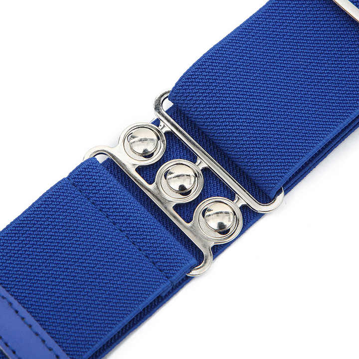 New Designer Elastic Stretch Adjustable Strap Waist Belt With Zipper Bag No Show Invisible Web Horse Rider Belt With Pocket - 图片 2