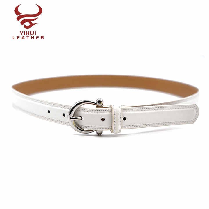 Wholesale Hot Faux Leather Slim Waist Belt PU Women Fashionable Leather Belts - 图片 5