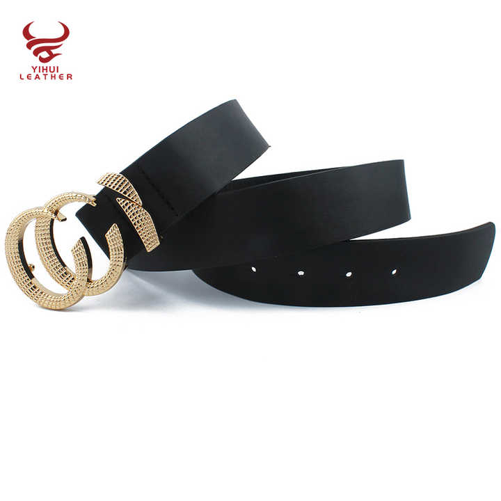 2021 New Wholesale Women Fashion Belt Famous Brands PU Women Leather Belt Cc Belts - 图片 6