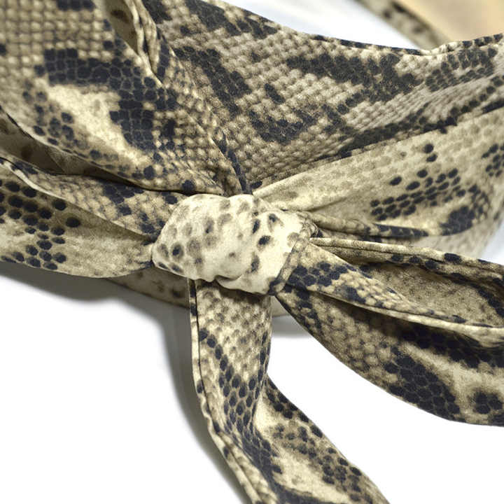 Custom Sexy Snake Plus Size Ladies Dress Leopard Belt Big Waist Solid PU Leather ultra Wide Women OBI Belts - 图片 4