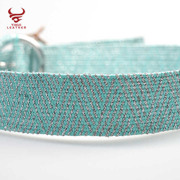 Boho Style PP Straw Round Buckle Waist Belt Colorful Elastic Belt for Youngers 2025 New Designer Braided Women PP Straw Belt - 图片 6
