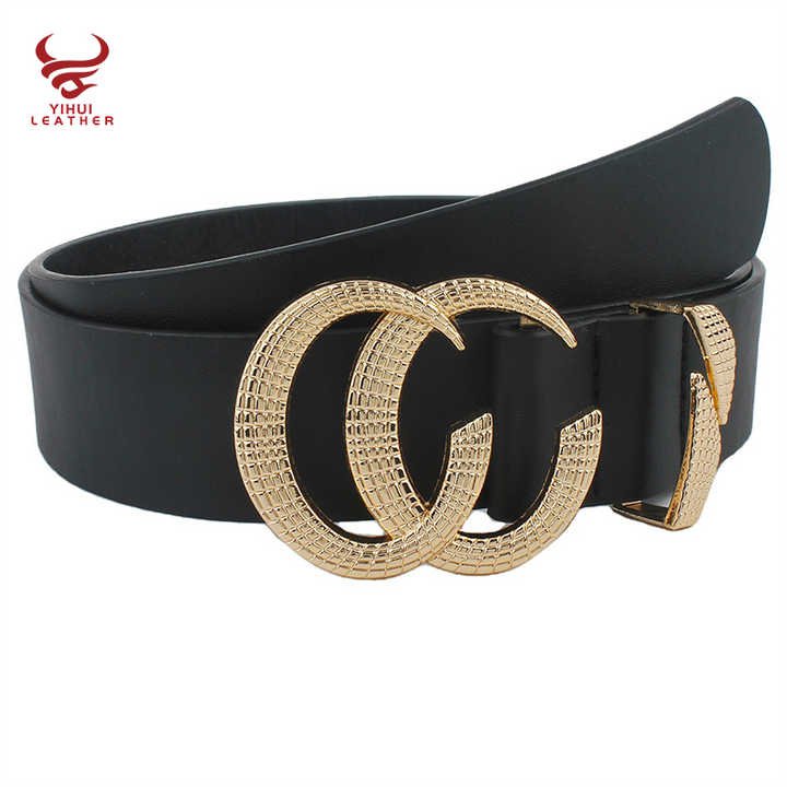 2021 New Wholesale Women Fashion Belt Famous Brands PU Women Leather Belt Cc Belts - 图片 3