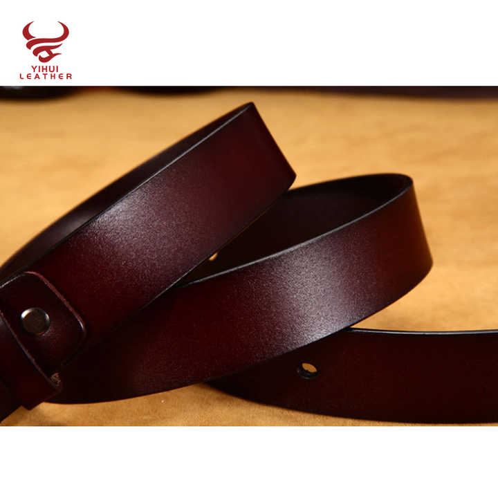 Custom Designer Soft Full Grain Leather Men Jeans Belt Fashion Pin Buckle Genuine Leather Belts for Women Jeans Dress - 图片 4
