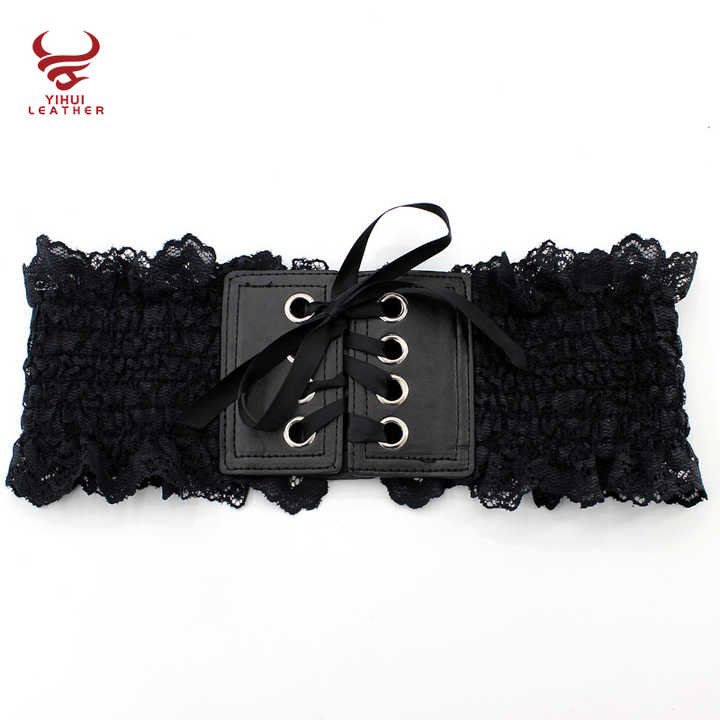New Products Ideas 2022 Belts for Women Elastic Wide Plus Size Lady Belt Sexy Lace Corset Belt