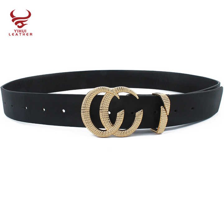 2021 New Wholesale Women Fashion Belt Famous Brands PU Women Leather Belt Cc Belts - 图片 4