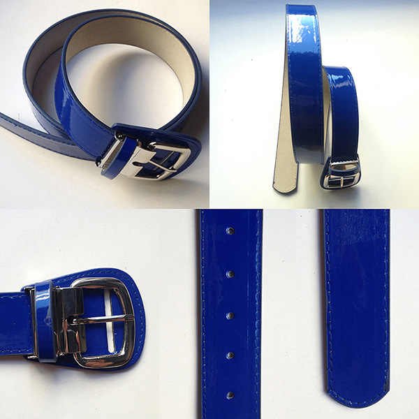Factory Custom High Quality PU Belt Men's and Women's Student Baseball Sports Belt Multiple Colors Dress Belts - 图片 6