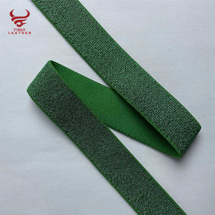 Custom High-quality Invisible Web Horseback Riding Belt No-show Clasp Buckle Horse Rider Lurex Elastic Equestrian Belt for Women - 图片 5