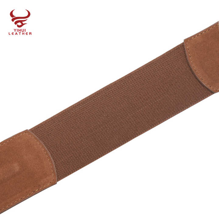 2022 New Fashion Suede Leather Female Dress Wide Waist Belts Leather Women Belt With Key Lock Buckle - 图片 6