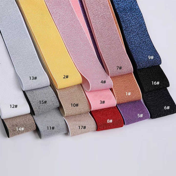 Custom High-quality Invisible Web Horseback Riding Belt No-show Clasp Buckle Horse Rider Lurex Elastic Equestrian Belt for Women - 图片 6