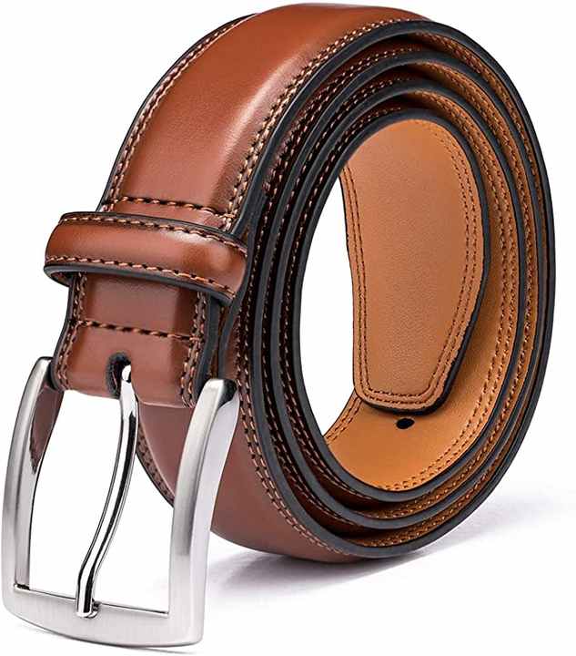 High Quality Classic Design Leather Belt for Business Work Men Leather Belt Alloy Pin Buckle Genuine Leather Belt for Men Pants
