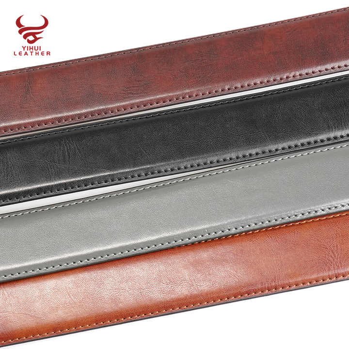 Wholesale Luxury Top Belts Plain Buckle Belt Genuine Leather Casual Tan Belts - 图片 4