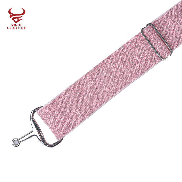 Custom High-quality Invisible Web Horseback Riding Belt No-show Clasp Buckle Horse Rider Lurex Elastic Equestrian Belt for Women - 图片 4